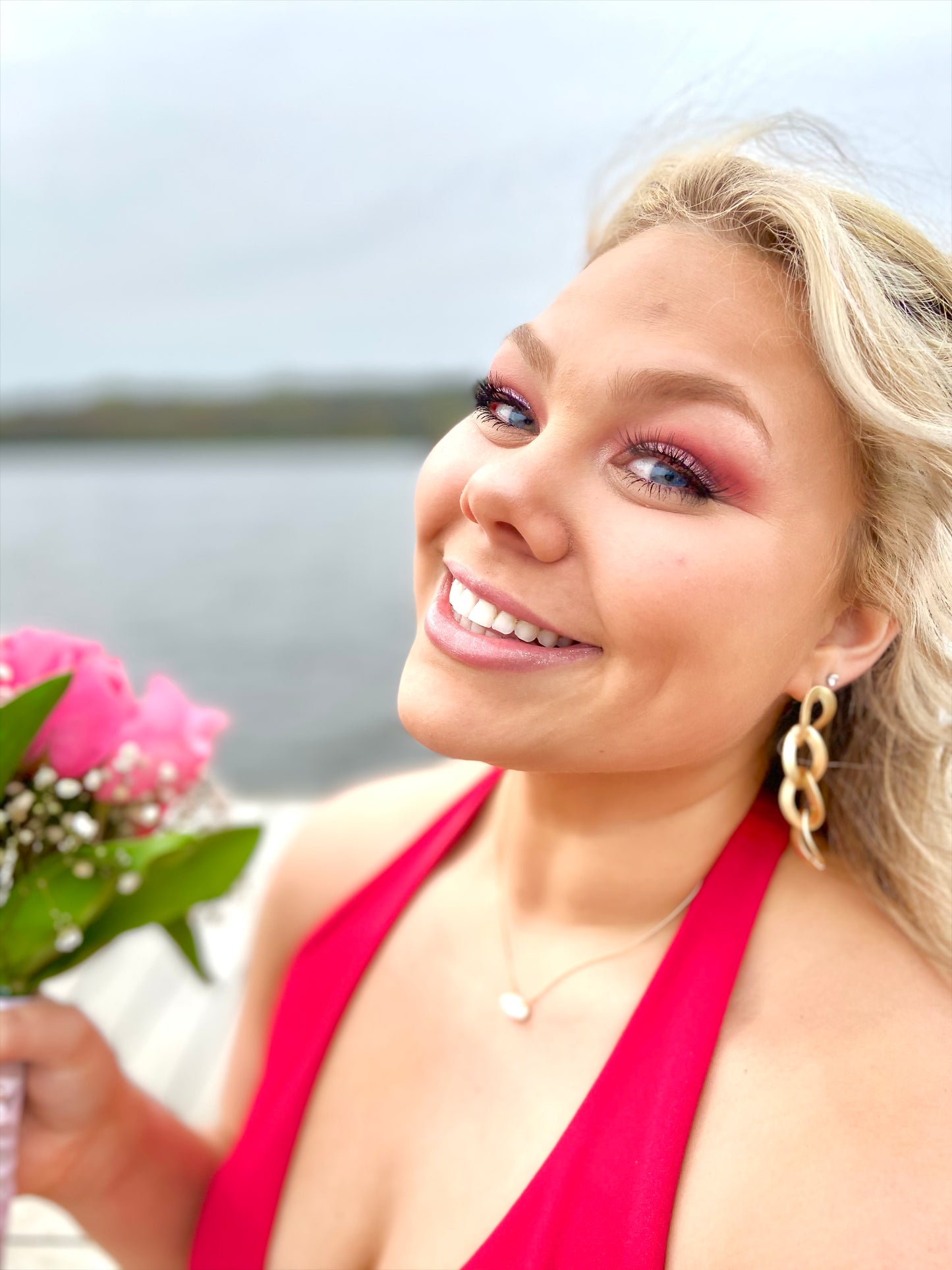 4 Link Earrings (Gold)