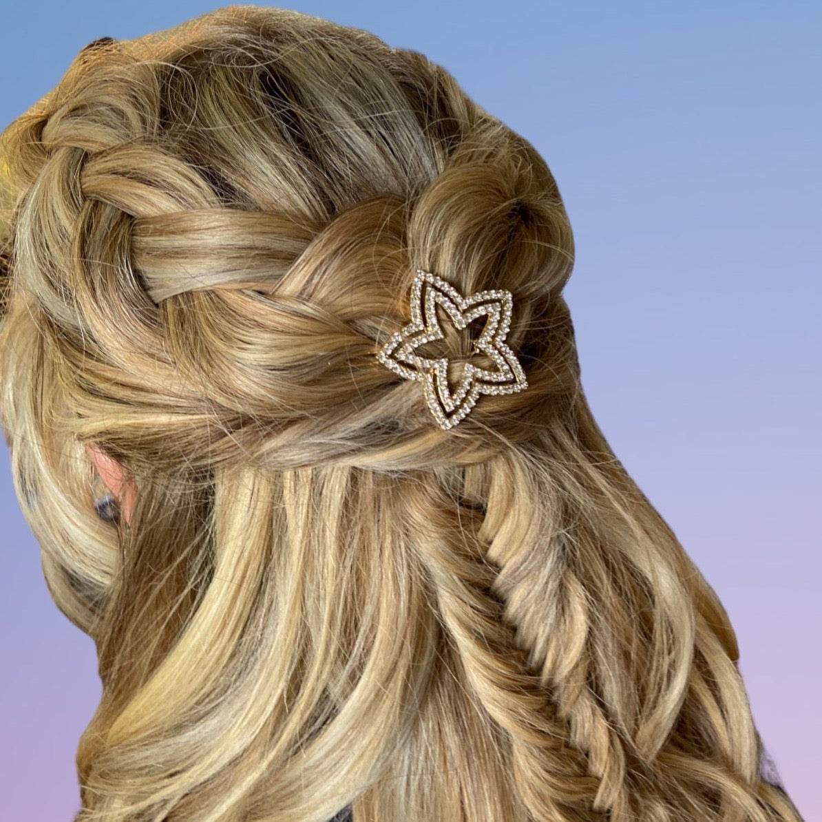STAR HAIR CLIP (Gold)